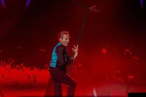 Blitze und Regenschauer bei Depeche Mode-Konzert in München