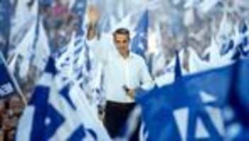 Parlamentswahl in Griechenland: Kyriakos Mitsotakis als griechischer Ministerpräsident vereidigt