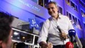 wahl in griechenland: premier kyriakos mitsotakis steht vor zweiter amtszeit