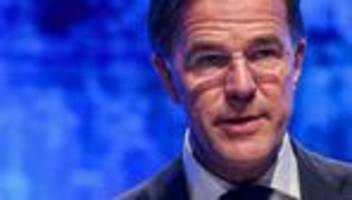 niederlande: regierungschef mark rutte beendet politische karriere