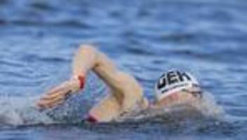 weltmeisterschaft: florian wellbrock gewinnt gold im freiwasserschwimmen