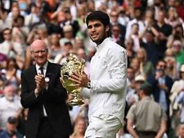 Episches Wimbledon-Finale: Überragender Alcaraz beendet Djokovics Superserie