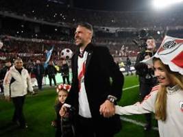 Freudentränen für River Plate: Ex-Bayern-Star wird auf Anhieb Meistertrainer