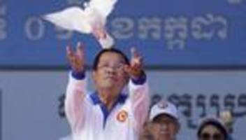 kambodscha: langzeitherrscher hun sen zementiert macht bei wahl ohne konkurrenz