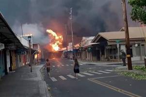 Flammeninferno im Urlauberparadies Hawaii - sechs Tote