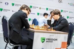 Schach: Carlsen rettet sich gegen Keymer in den Tiebreak