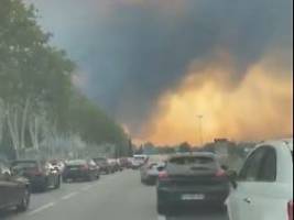 Evakuierungen in Südfrankreich: Ein Brand, wie wir ihn noch nie gesehen haben