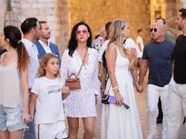 Bummelnd durch Dubrovnik: Katy Perry macht Urlaub mit Jeff Bezos