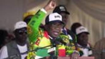 Simbabwe: Amtsinhaber Mnangagwa gewinnt Präsidentenwahl
