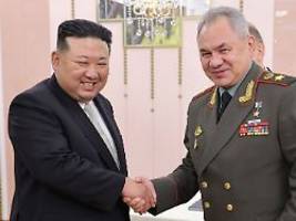 bei schoigu-besuch angebahnt?: russland verhandelt angeblich waffendeal mit nordkorea
