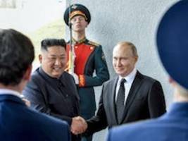 nordkorea und russland: im panzerzug zum waffendeal mit putin