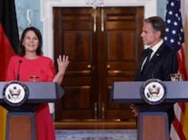 Annalena Baerbock: Ukraine-Mission in Washington
