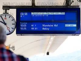 Immer öfter Zugkonflikte: Pünktlichkeit der Deutschen Bahn rauscht in den Keller