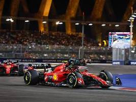 GP von Singapur ohne Max-Jubel: Ferrari und Carlos Sainz beenden die Red-Bull-Vorherrschaft