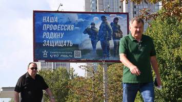 Russen träumen von Kiew - Soldaten wollen mit Familien in eroberte Gebiete ziehen