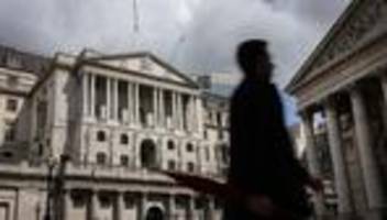 zentralbank: bank of england hält überraschend an zinsniveau fest