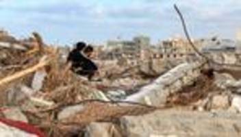 flutkatastrophe: 43.000 menschen in libyen nach Überschwemmungen heimatlos