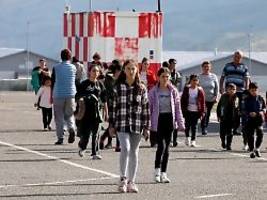 lage für zivilisten unsicher?: armenien erwartet zehntausende flüchtlinge aus berg-karabach
