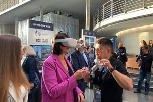 Ausstellung: Mit VR-Brillen den Krieg in der Ukraine erleben