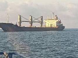 Trotz russischer Drohungen: Zweites Getreideschiff aus Ukraine schafft es nach Istanbul