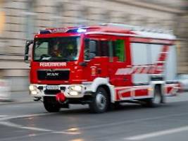 wohnungsbrand in hessen: 40-jähriger springt auf flucht vor feuer in den tod