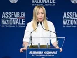 Ein Jahr Regierung Giorgia Meloni: Alles Familiensache