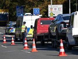 Müssen schauen, was das bringt: Faeser: Stationäre Grenzkontrollen werden vorbereitet