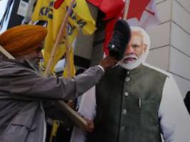 Nach Mord an Separatisten: Sikhs demonstrieren in Kanada gegen Modi