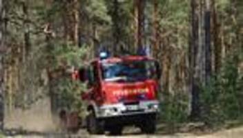 böhmische schweiz : waldbrand im tschechischen nationalpark gelöscht