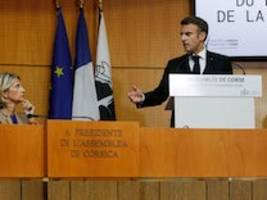 Korsika: Macron verspricht den Korsen Autonomie