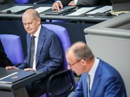 Besser auf Worte aufpassen: Scholz rügt CDU-Chef Merz