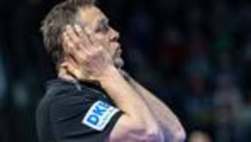 vor heim-em: handball-bundestrainer gislason macht sich personalsorgen