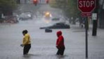 Überschwemmungen in new york: eine metropole unter wasser