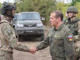 der sieg wird unser sein: medwedew spricht von weiteren annexionen in der ukraine