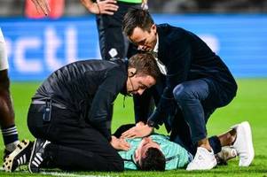 Spielabbruch: Niederländischer Keeper wieder bei Bewusstsein