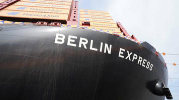 „Berlin Express“: Das ist der größte Frachter unter deutscher Flagge