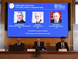Stockholm: Chemie-Nobelpreis geht an drei Nano-Forscher
