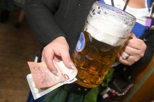 bierpreis beim oktoberfest 2023: was kostet die maß auf der wiesn?