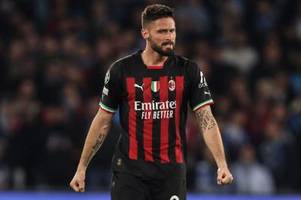 Giroud auch als Torwart stark - Milan an der Spitze