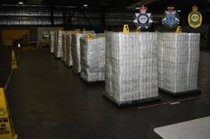 hunderte kilo methamphetamin im klopapier versteckt