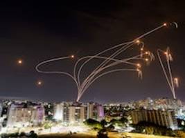 krieg in nahost: wie israels raketenabwehr funktioniert