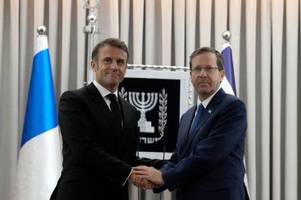 Macron will Anti-IS-Koalition auch gegen Hamas