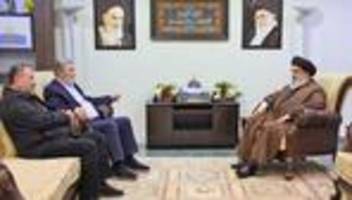 Krieg im Nahen Osten: Hisbollah-Chef trifft Vertreter von Hamas und Islamischem Dschihad