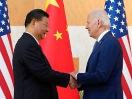 Reise zu Apec-Gipfel offiziell: USA bereiten mögliches Treffen zwischen Biden und Xi vor