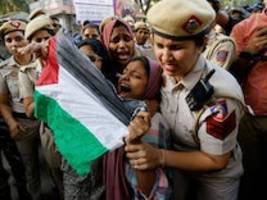 nahostkonflikt: der krieg in gaza spaltet indien
