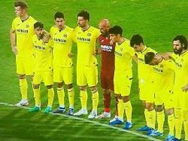 EL-Spiel bei Maccabi Haifa: Villarreal-Profis boykottieren Gedenkminute für Israel