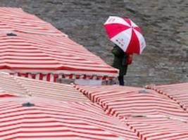 Unwetter in Bayern: Dauerregen und Sturm - Hochwasser in Schwaben erwartet