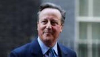 david cameron: der brexit-premier ist zurück