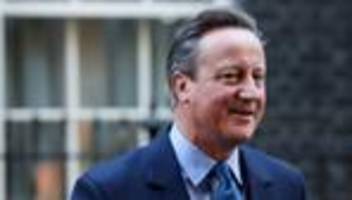 Großbritannien: Cameron wird neuer Außenminister