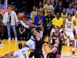 Deutsche feiern Siege in der NBA: Superstar James verhöhnt Gegenspieler, Wagners jubeln